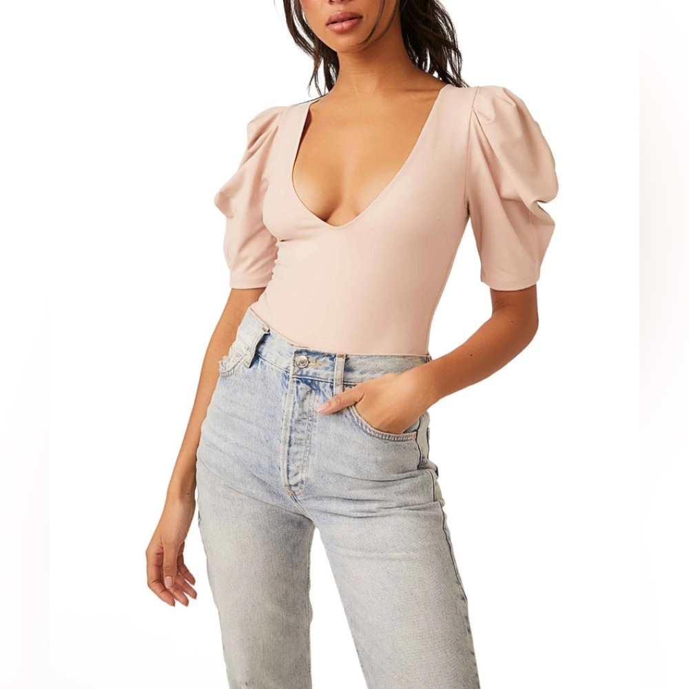 Free People Va Va Voop Duo Bodysuit- Brand New With Tags
